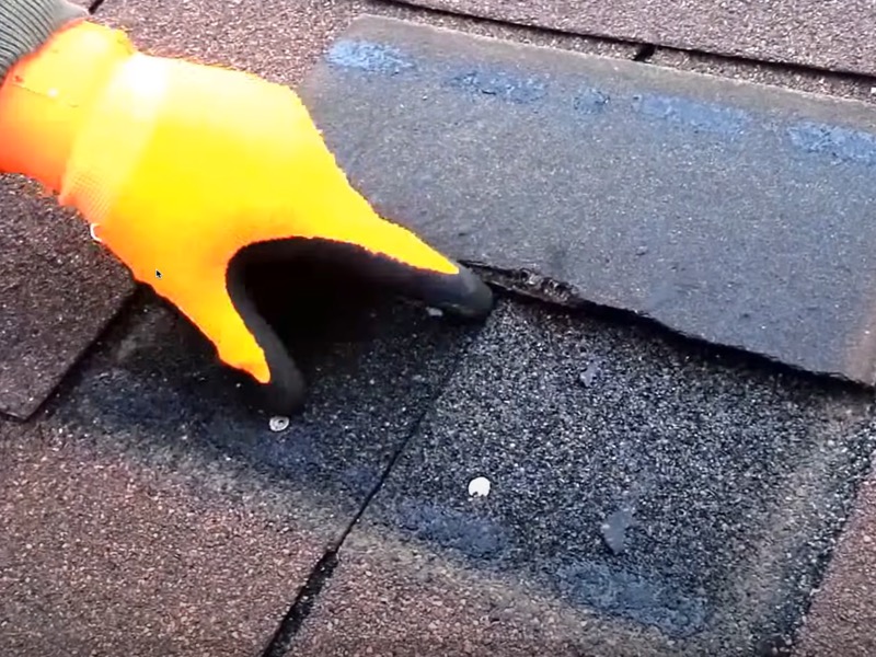 Signs of poor attic ventilation including ice dams and moisture damage in Cliffside Park NJ